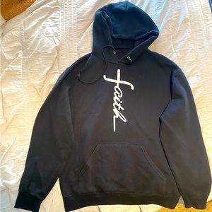 cute “faith” sweatshirt!